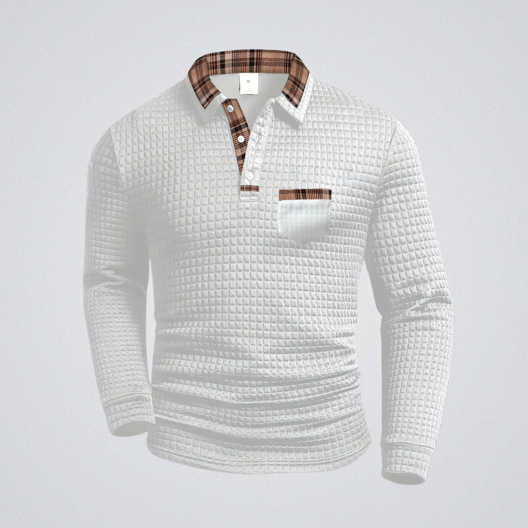 Polo de cuadros